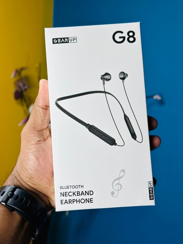 G8 Sports Neckband With Magnetic Headsets - Image 2