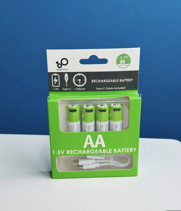 SmarToools RB40 AA 1.5V 2600mWh Rechargeable Battery (4Pcs Set)